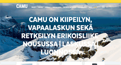 Desktop Screenshot of camu.fi